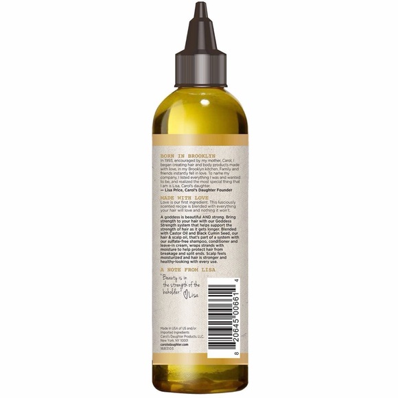 ✨ Carol’s Daughter Goddess Strength 7 Oil Blend Hair & Scalp Oil | 4.1 oz ✨ - Picture 8 of 11
